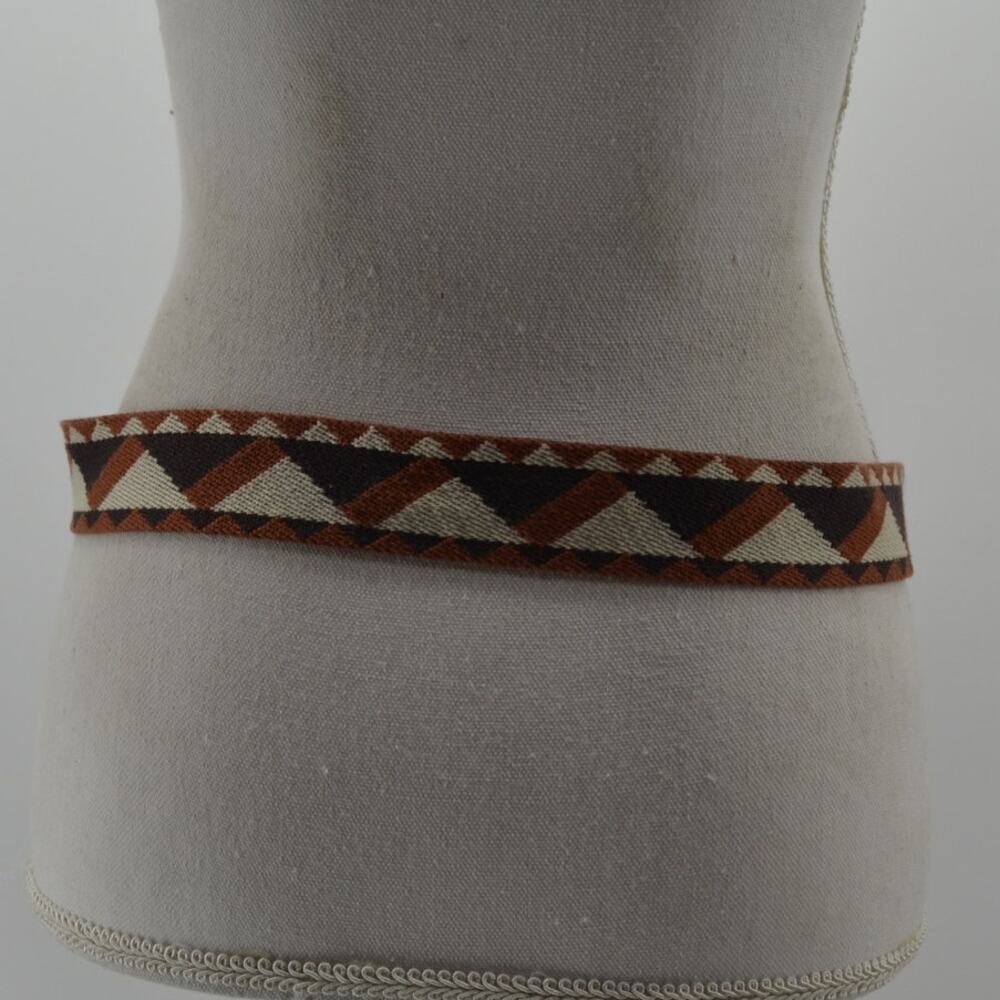 Levi's Men's Size 32 Southwestern Belt Multi-color Geo Woven